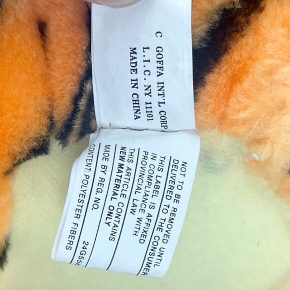 Vintage Tigger 26" Plush Stuffed Animal Winnie the Pooh‎ by Goffa International - Picture 9 of 9